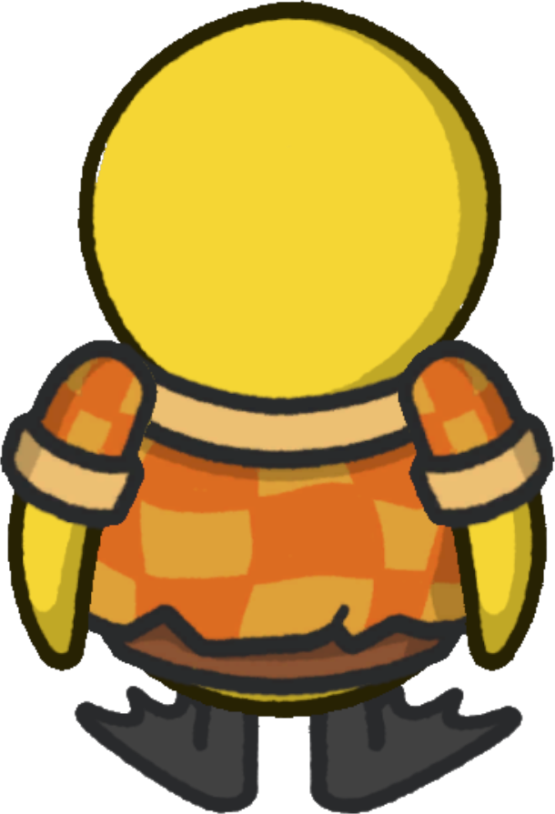 Rotating overworld view of Farmer overalls