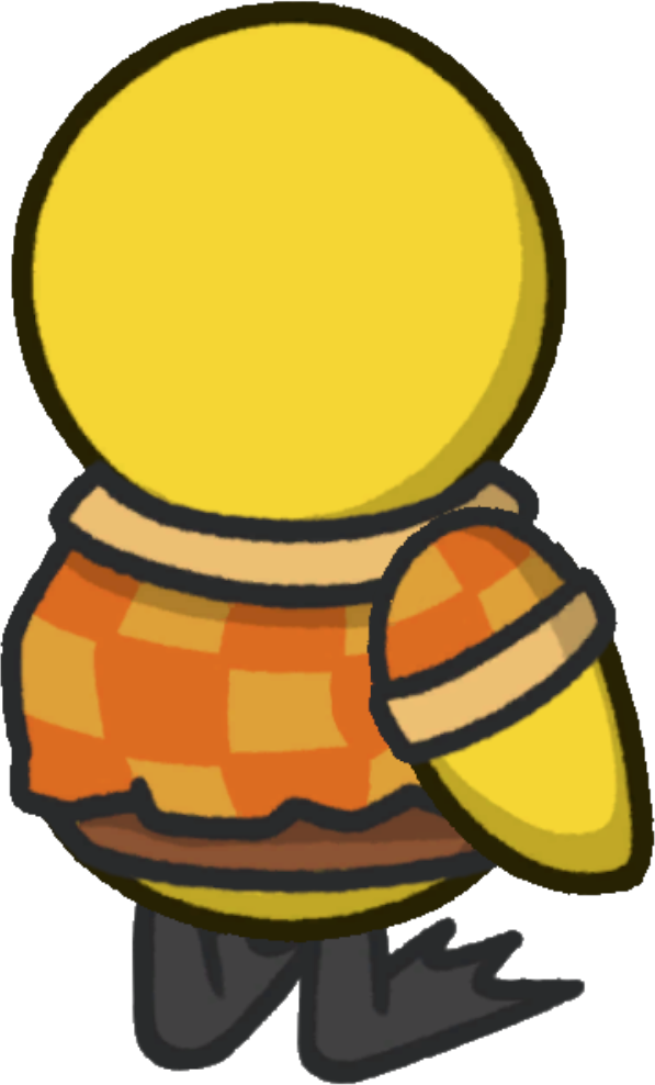 Rotating overworld view of Farmer overalls