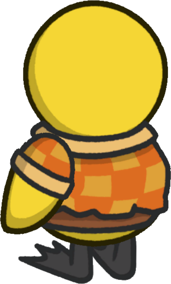 Rotating overworld view of Farmer overalls