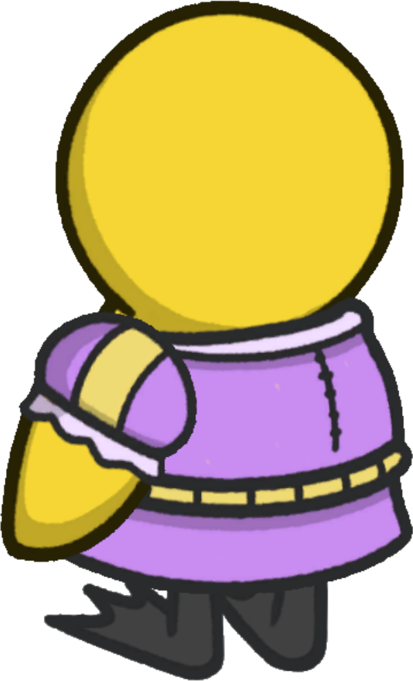 Rotating overworld view of Fancy dress