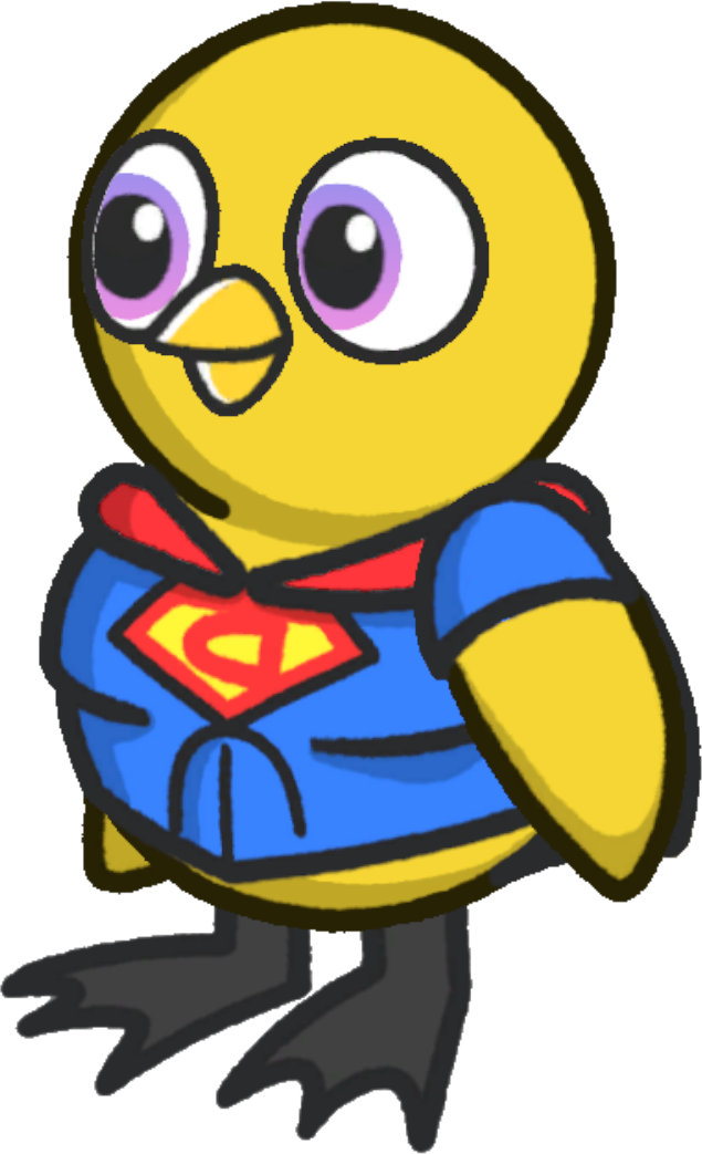 Rotating overworld view of Superhero cape