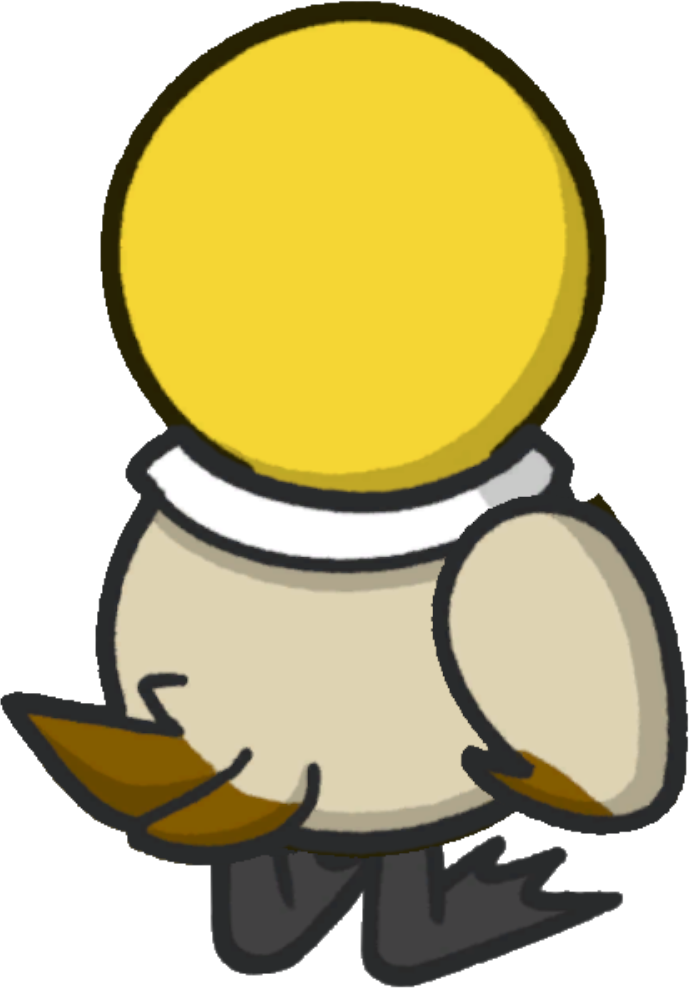 Rotating overworld view of Mallard Gang Costume