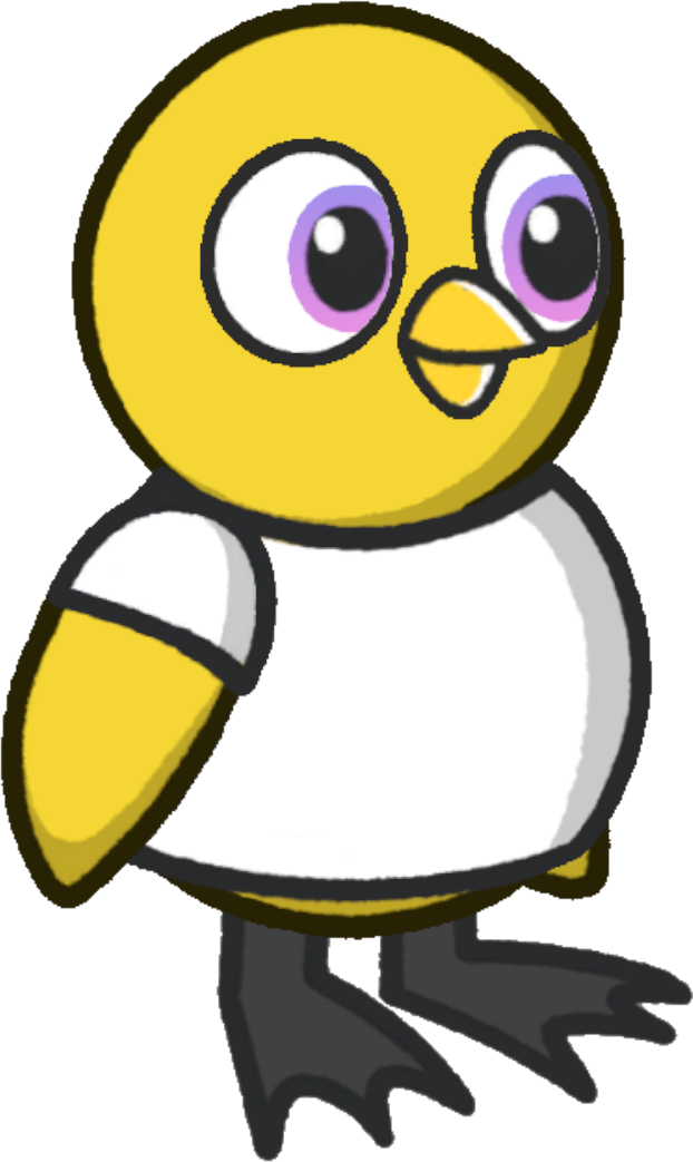 Custom T-Shirt, colour option 1, on a yellow duck