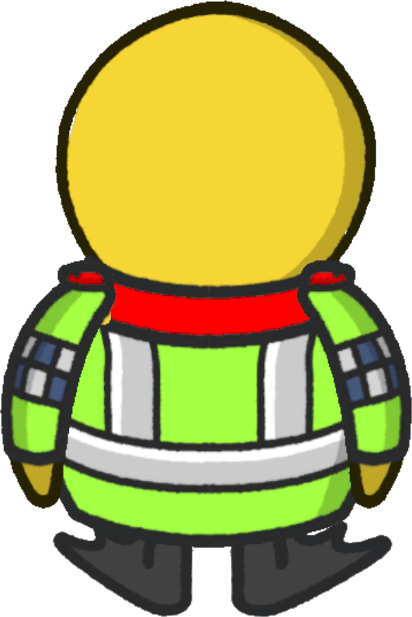 Rotating overworld view of Police Uniform