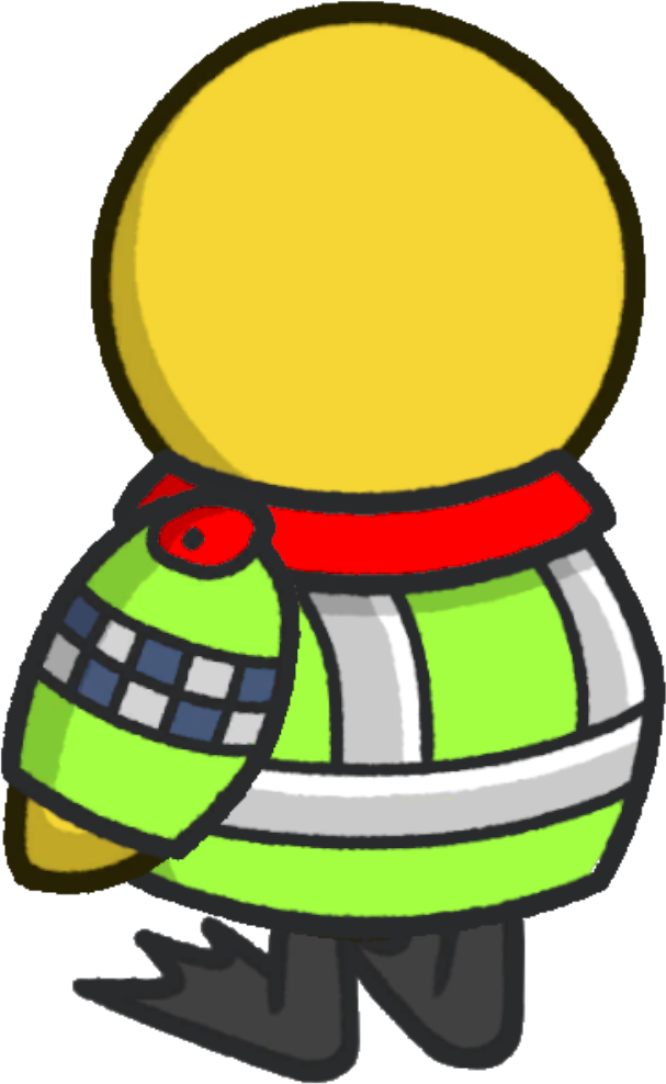 Rotating overworld view of Police Uniform