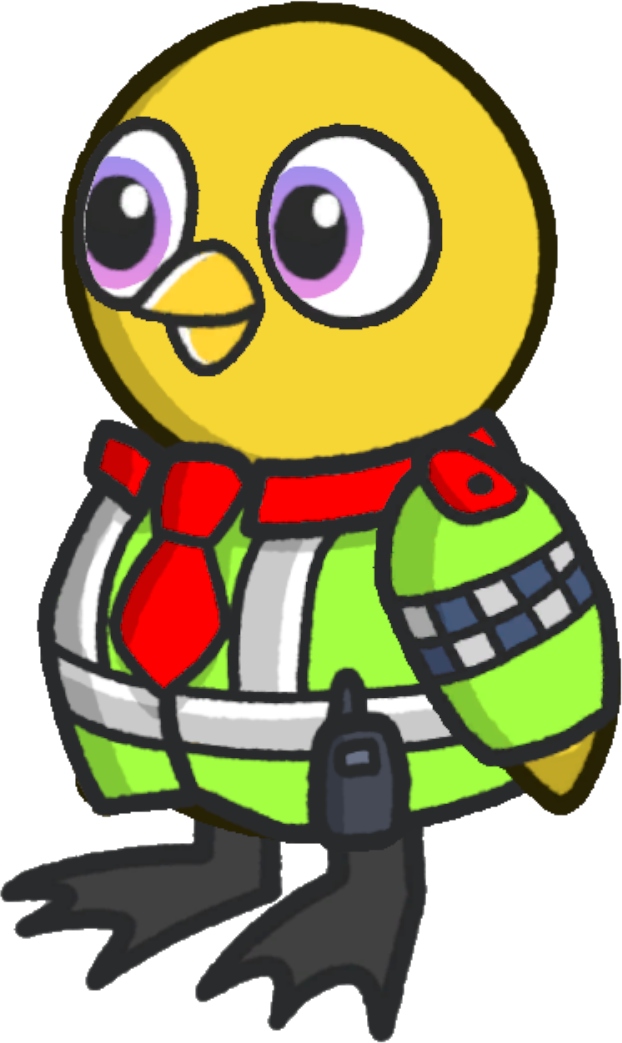 Rotating overworld view of Police Uniform