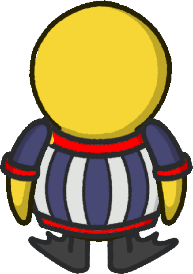 Rotating overworld view of Referee Shirt