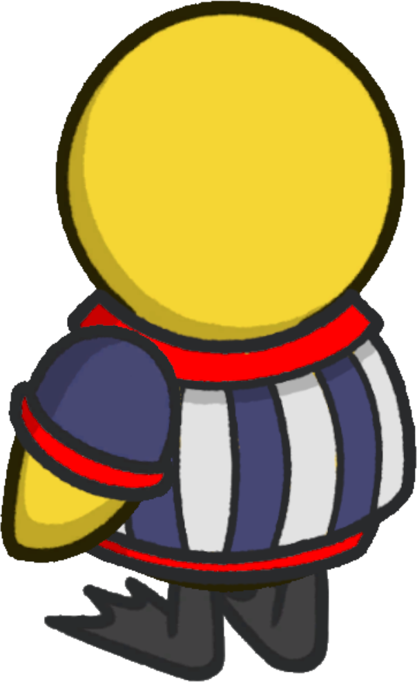Rotating overworld view of Referee Shirt