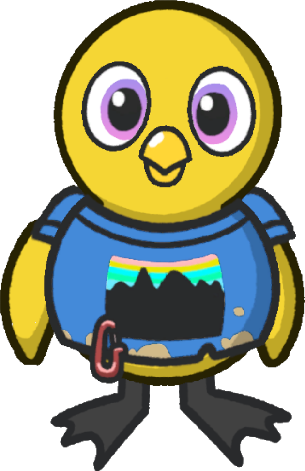 Rotating overworld view of Mountain t-shirt