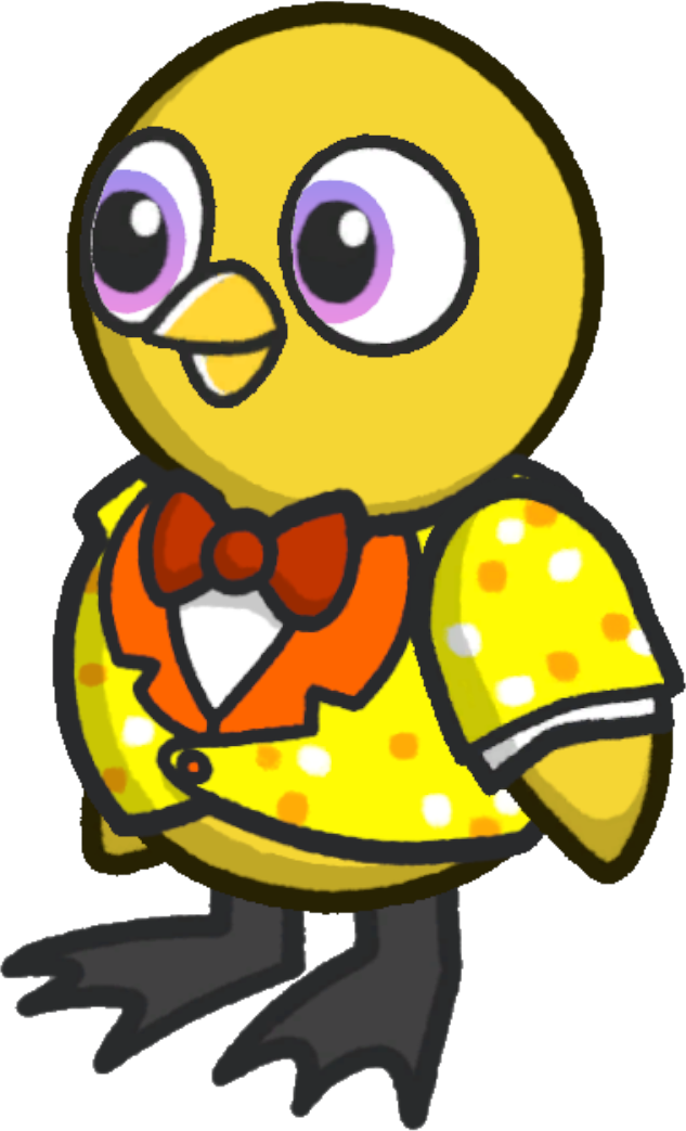 Rotating overworld view of Goldie's Costume