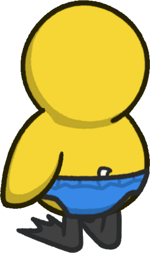 Rotating overworld view of Speedos