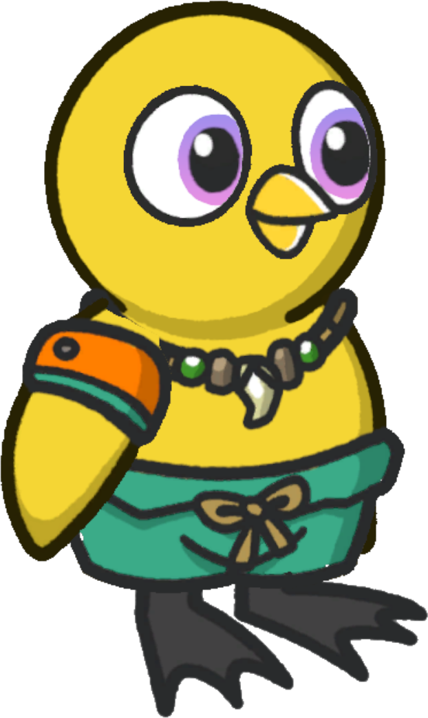 Surfer shorts, colour option 6, on a yellow duck
