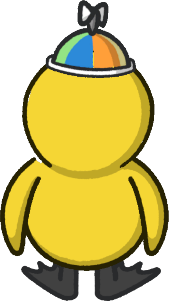 Rotating overworld view of Propeller hat
