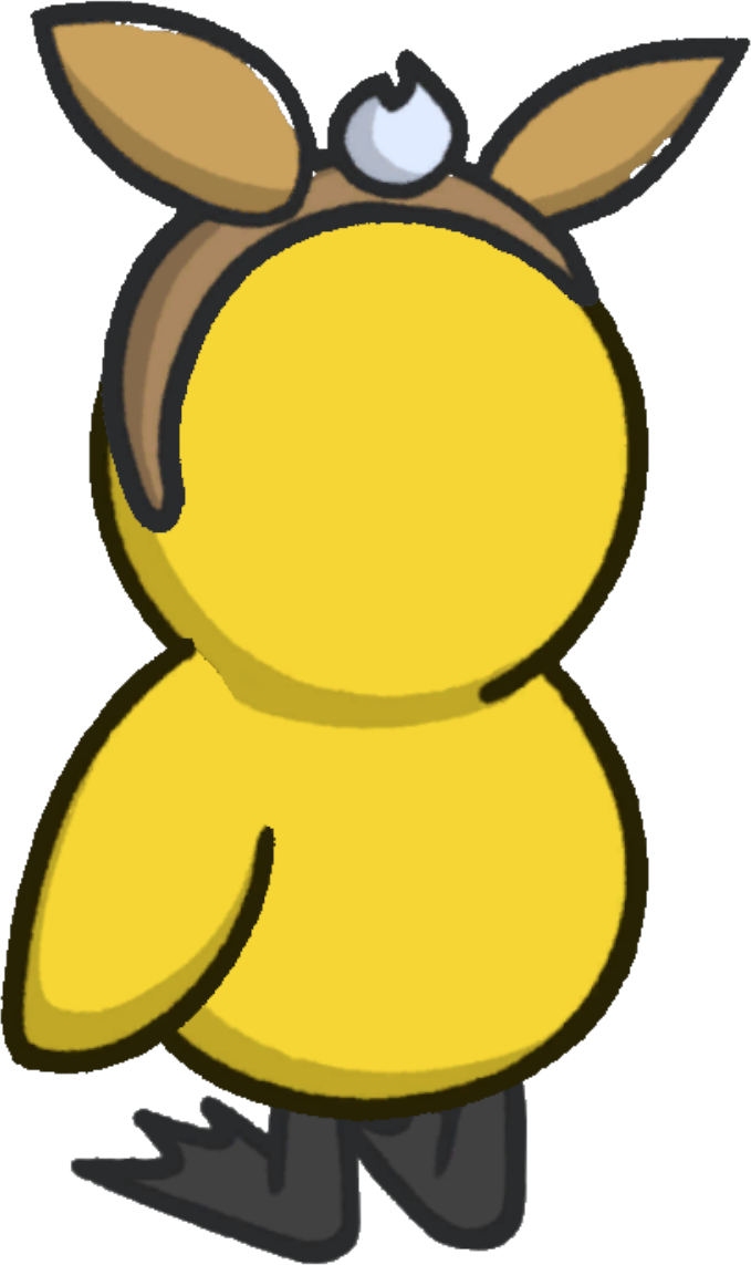 Rotating overworld view of Rabbit ears