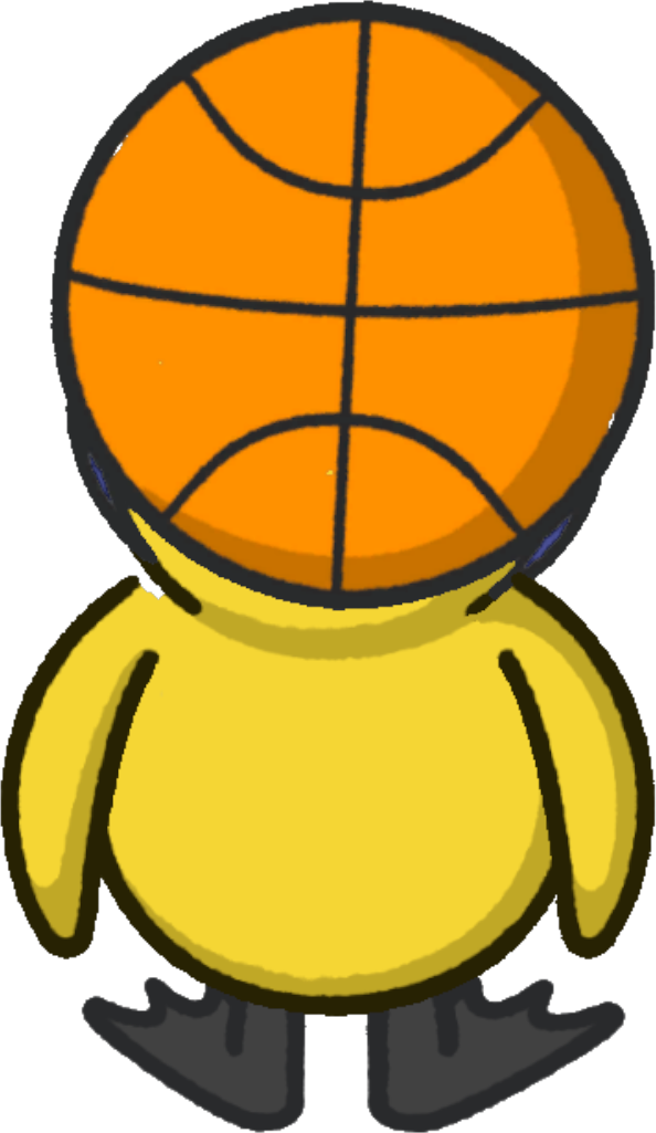 Rotating overworld view of Basketball head