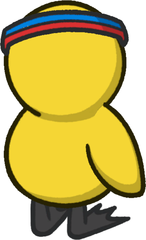Rotating overworld view of Sweatband
