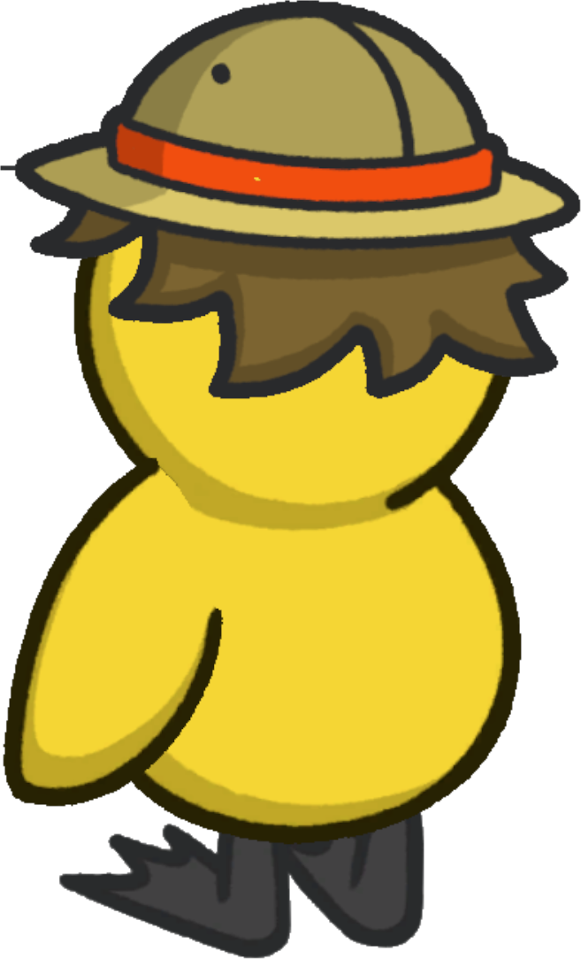 Rotating overworld view of Safari hat