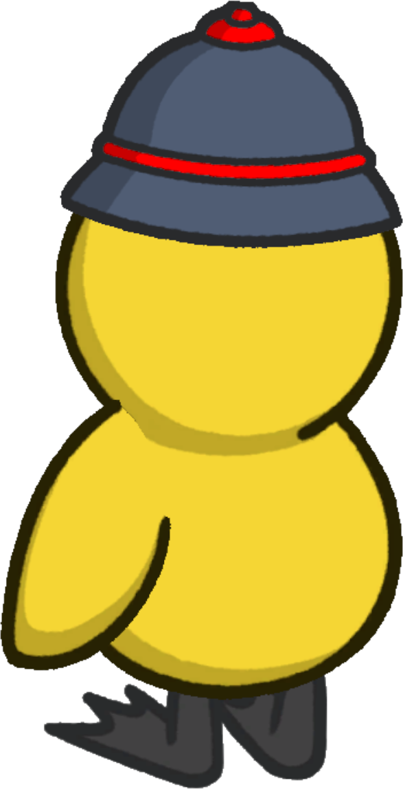 Rotating overworld view of Police Hat