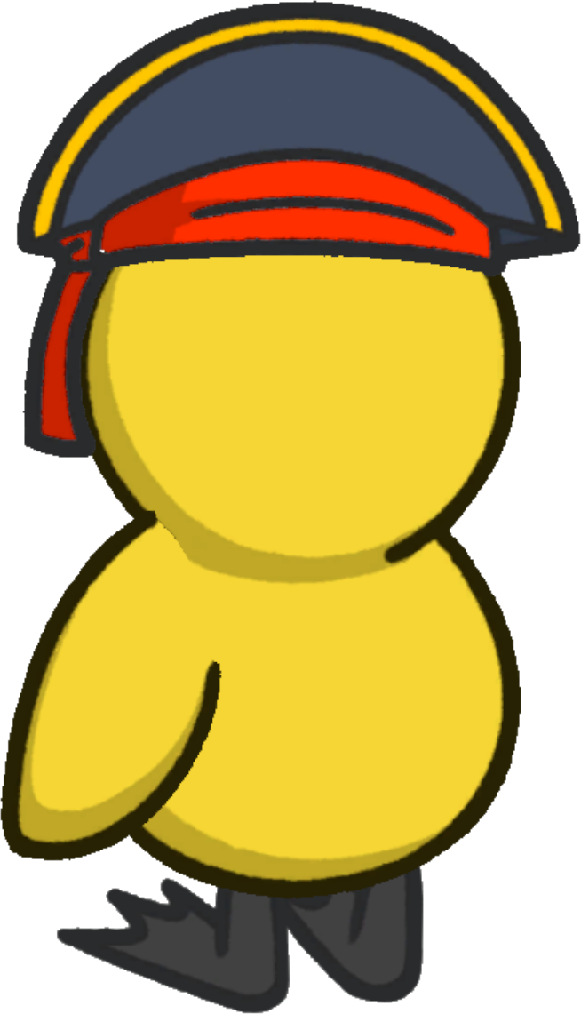 Rotating overworld view of Captain Hat