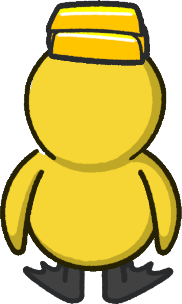 Rotating overworld view of Goldie's Headpiece