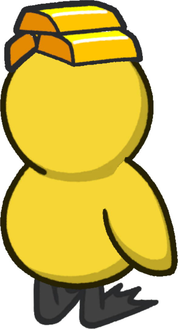 Rotating overworld view of Goldie's Headpiece