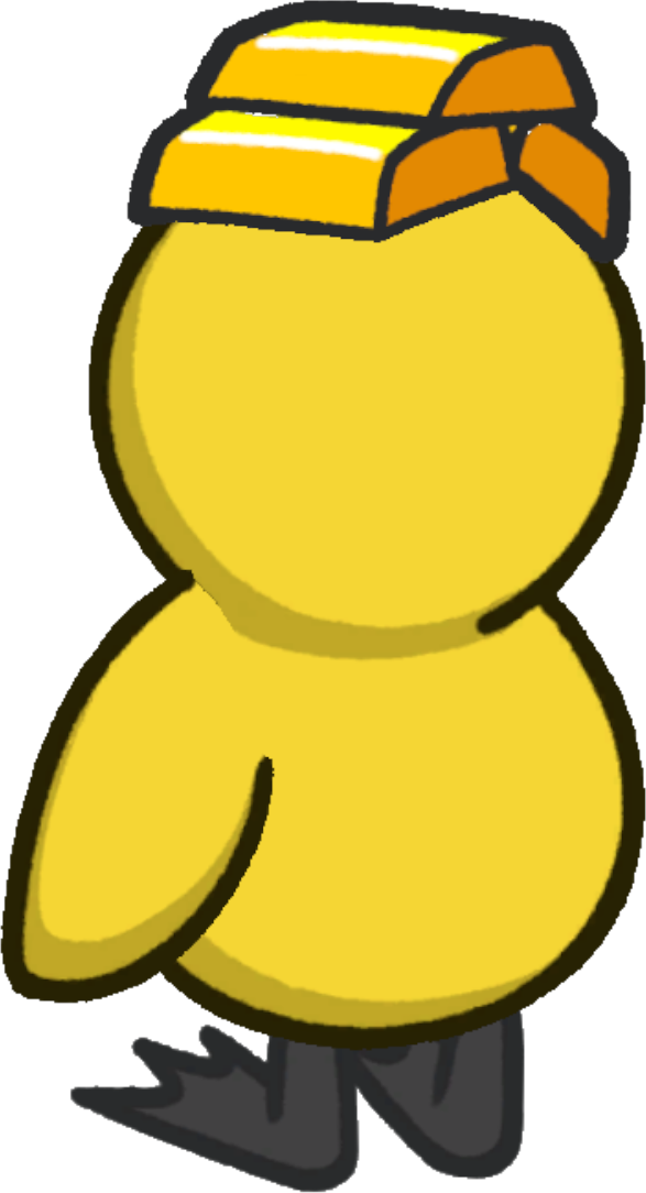 Rotating overworld view of Goldie's Headpiece