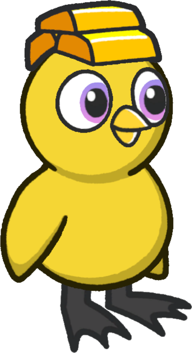 Rotating overworld view of Goldie's Headpiece