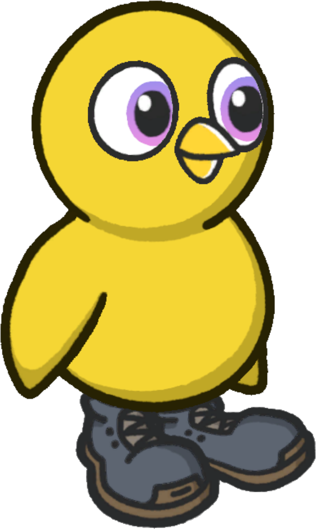 Hiking boots, colour option 3, on a yellow duck