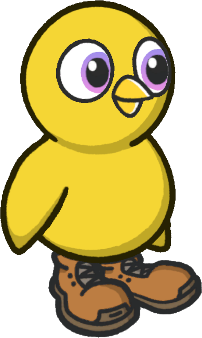 Hiking boots, colour option 4, on a yellow duck