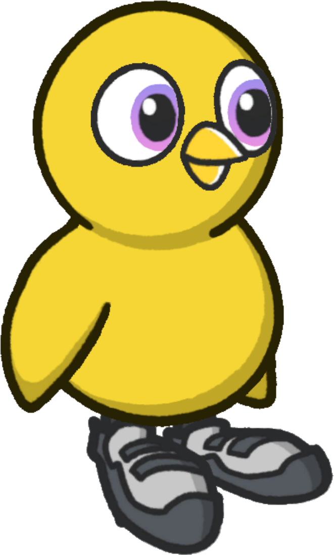 Climbing shoes, colour option 4, on a yellow duck