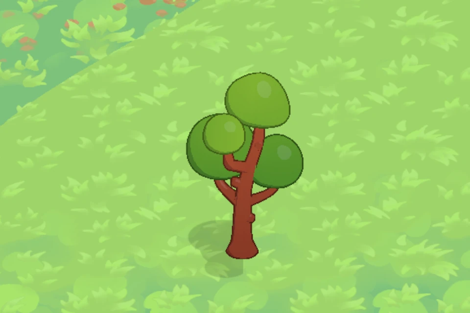 Decorative Tree, level 1, in the flock