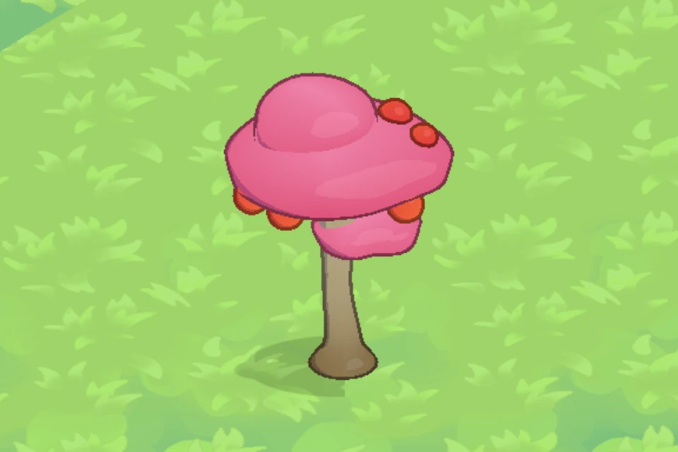 Fancy Tree, level 1, in the flock