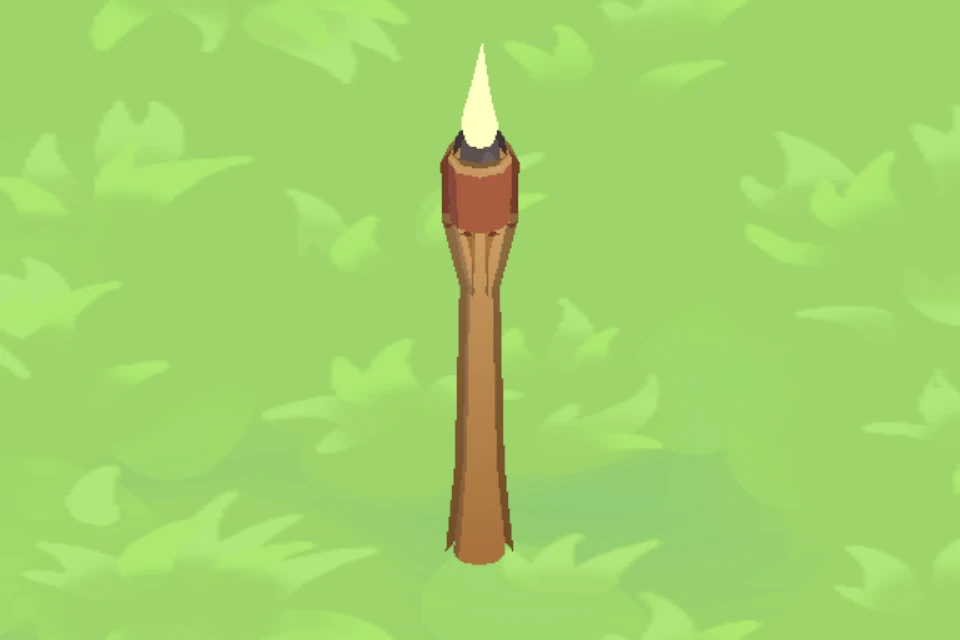 Fire Lamp, level 1, in the flock