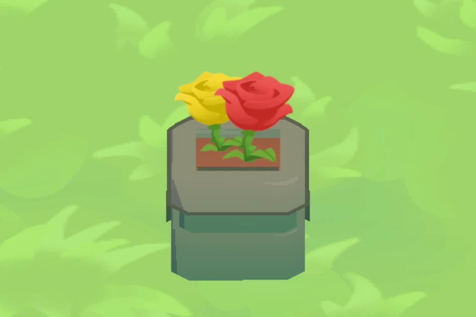 Flower Pot, level 1, in the flock