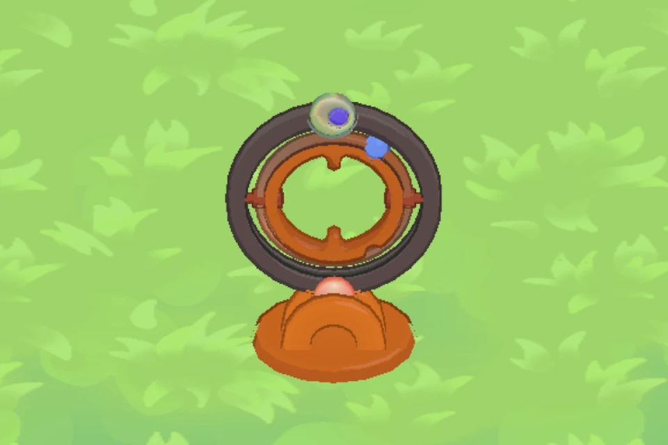Gyro Clock, level 1, in the flock