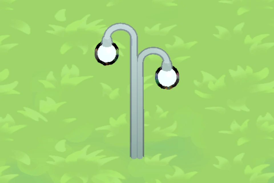 Modern Lamp, level 1, in the flock
