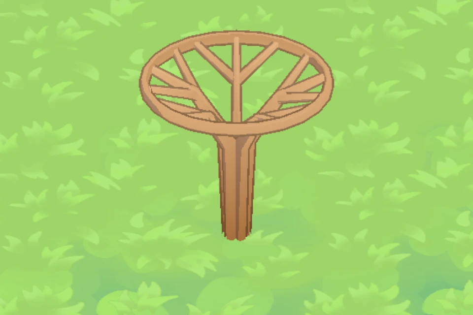 Modern Tree, level 1, in the flock
