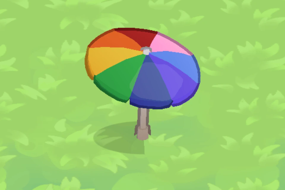 Parasol, level 1, in the flock