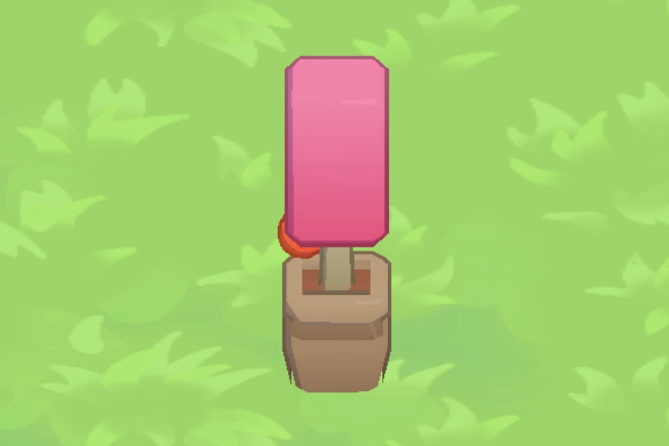 Square Fancy Bush, level 1, in the flock
