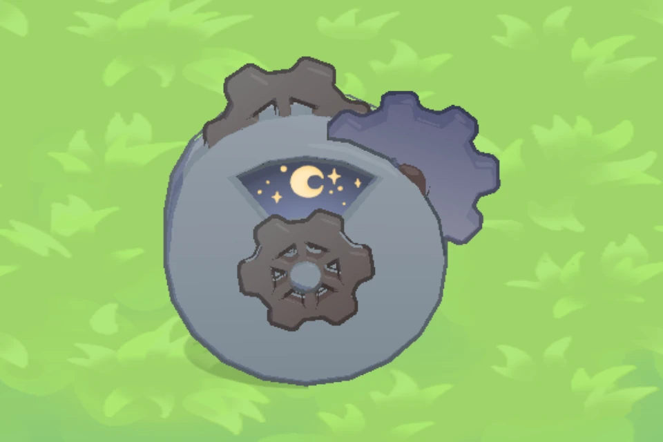 Steampunk Clock, level 1, in the flock