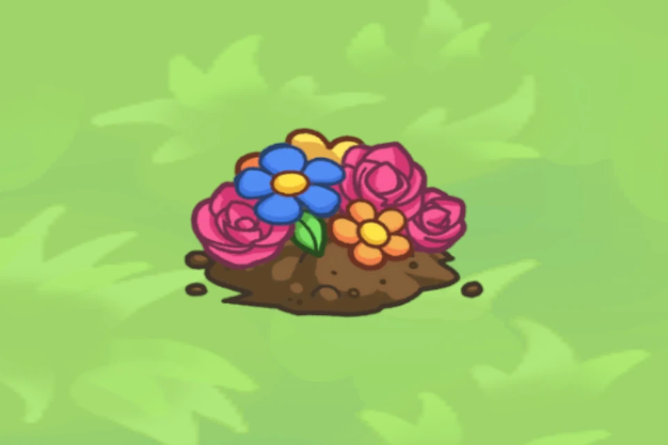 Flower Patch, level 1, in the flock