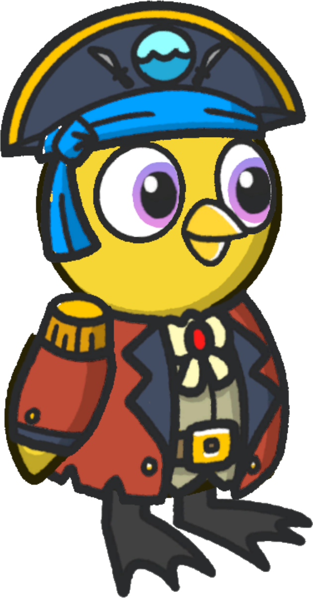 Pirate Outfit, blue and red version