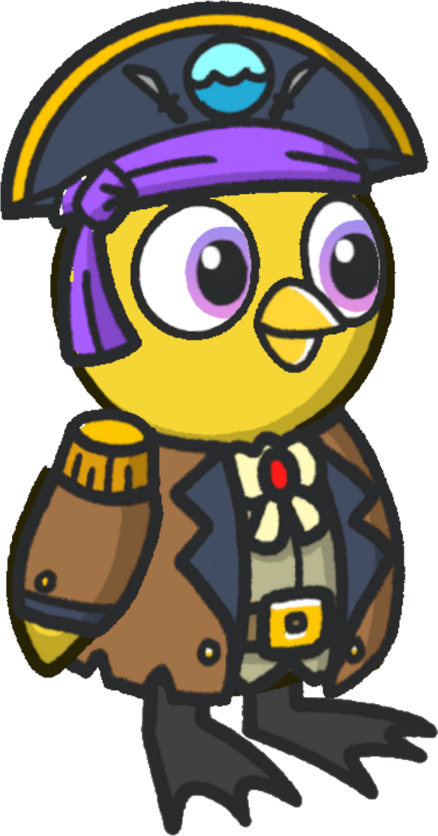 Pirate Outfit, purple and brown version