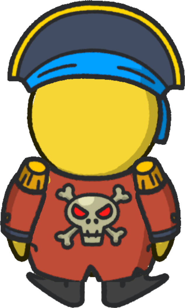 Rotating view of Pirate Outfit