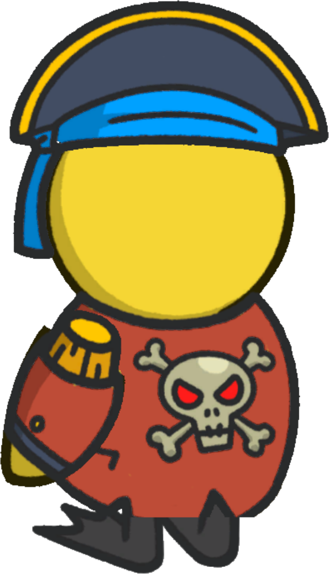 Rotating view of Pirate Outfit