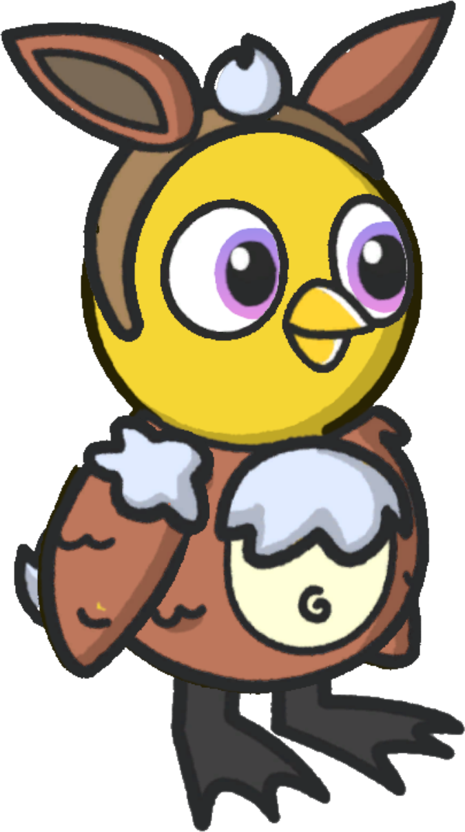 Rabbit Outfit, rust brown version