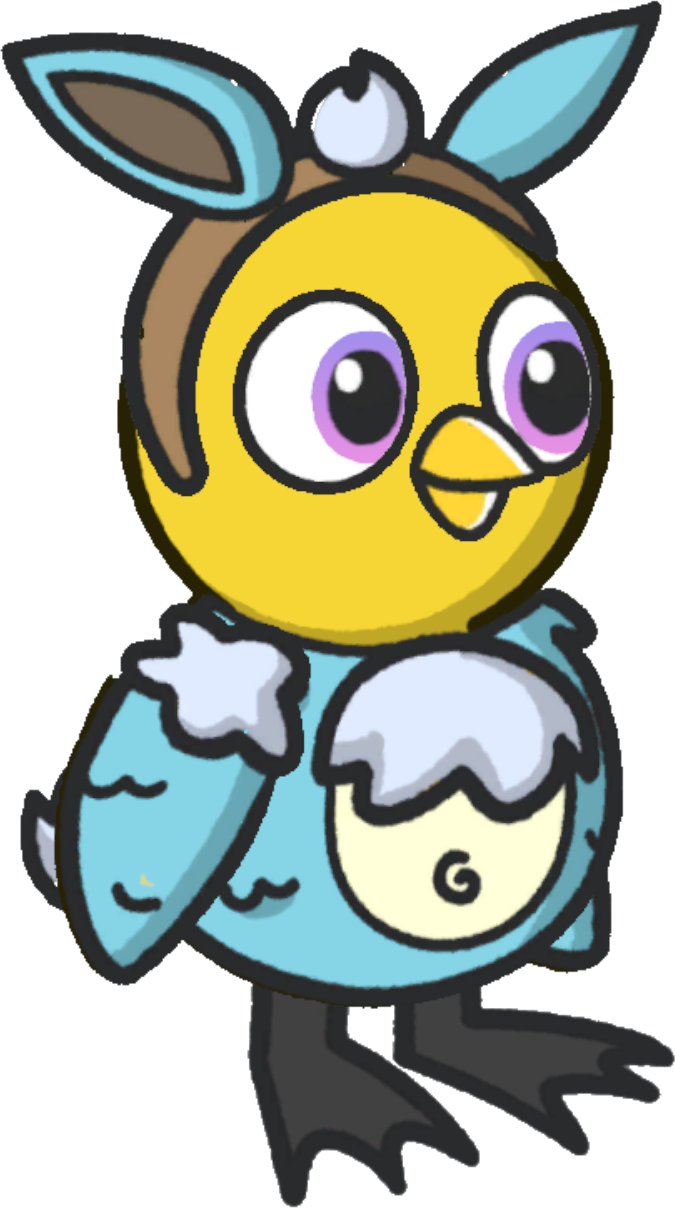Rabbit Outfit, light blue version