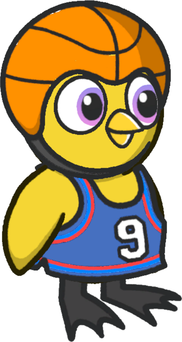 Basketball Outfit, black and blue version