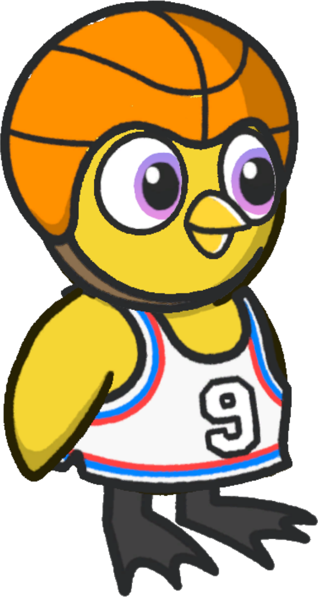 Basketball Outfit, brown and white version