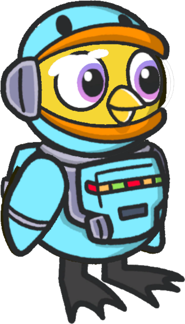 Space Outfit, light blue version